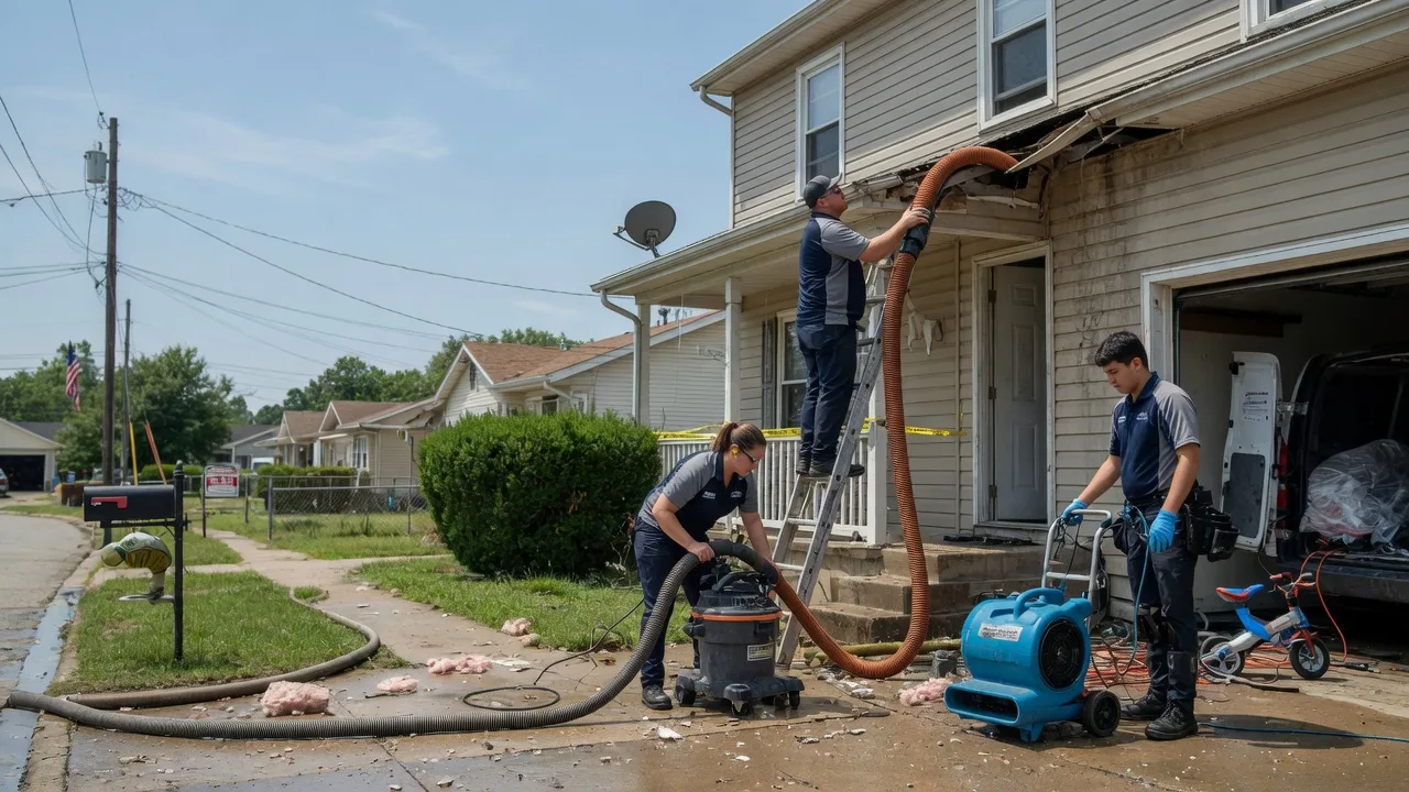 Water Damage Restoration in Fayetteville, AR near me